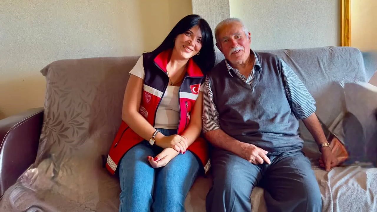 Bozüyük'te şehit babasıyla duygusal anma