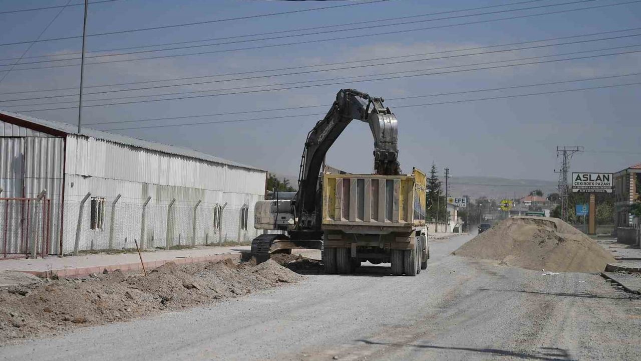 Buğdaylı-kızık yolunda altyapıdan üste kapsamlı yenileme çalışması