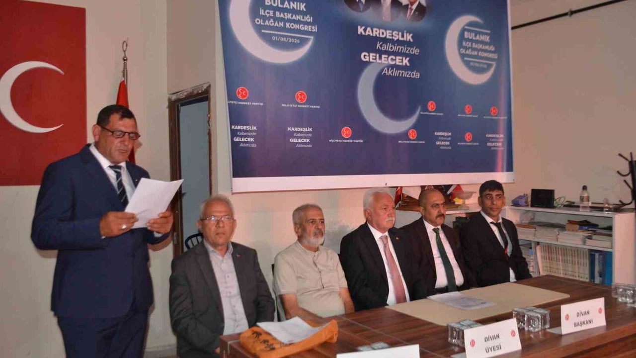 bulanık ilçe kongresinde zafer yıkılmaz yeniden güven tazeledi