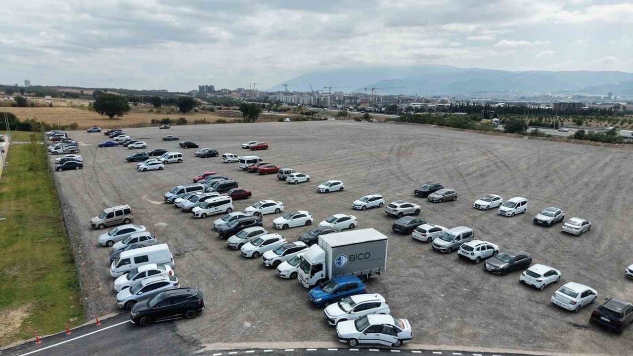 Bursa şehir hastanesi'nde 1.250 araçlık yeni otopark devreye girdi