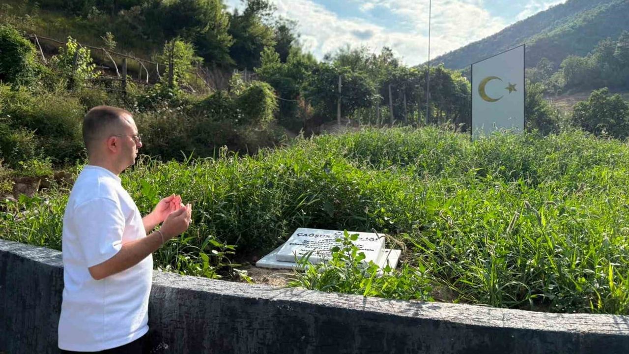 Çağşur şehitliği gelecek kuşaklara tarih aktarmak üzere yeniden düzenlendi