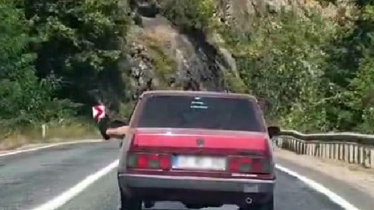 Camdan sarkan ayaklar kilometrelerce tehlike yarattı