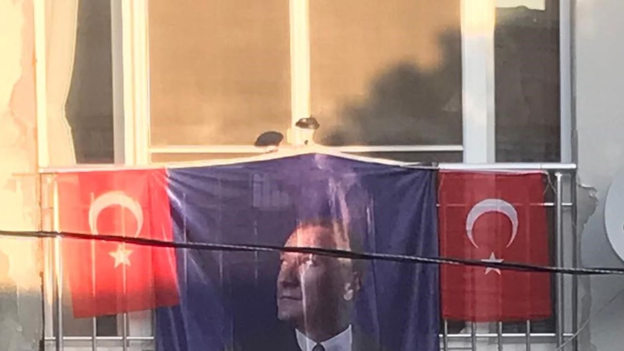 Çamlı sokakta Atatürk ve cumhuriyet sevgisi bayram coşkusuyla