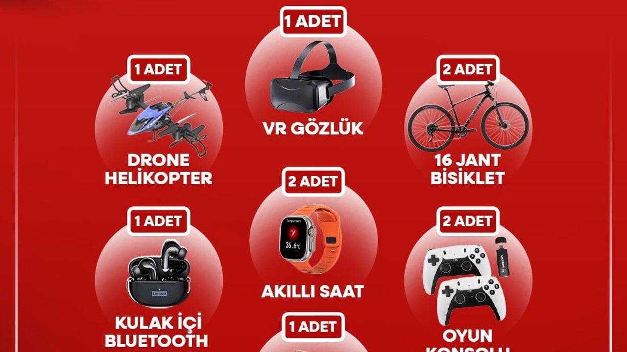 Canik belediyesi'nden zafer coşkusuna özel hediye çekilişi