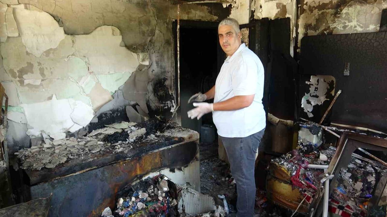 Çekmece'de patlamalarla başlayan yangında anne ve oğlu yanarak yaralandı