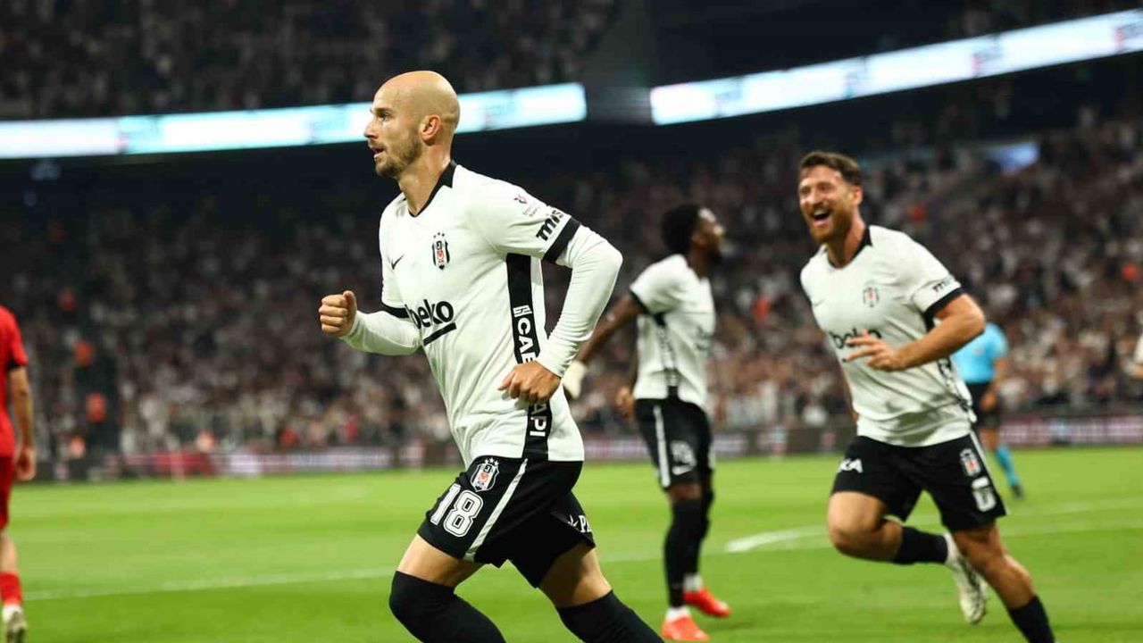 Cerny'nin golleri Beşiktaş'a hız kazandırdı