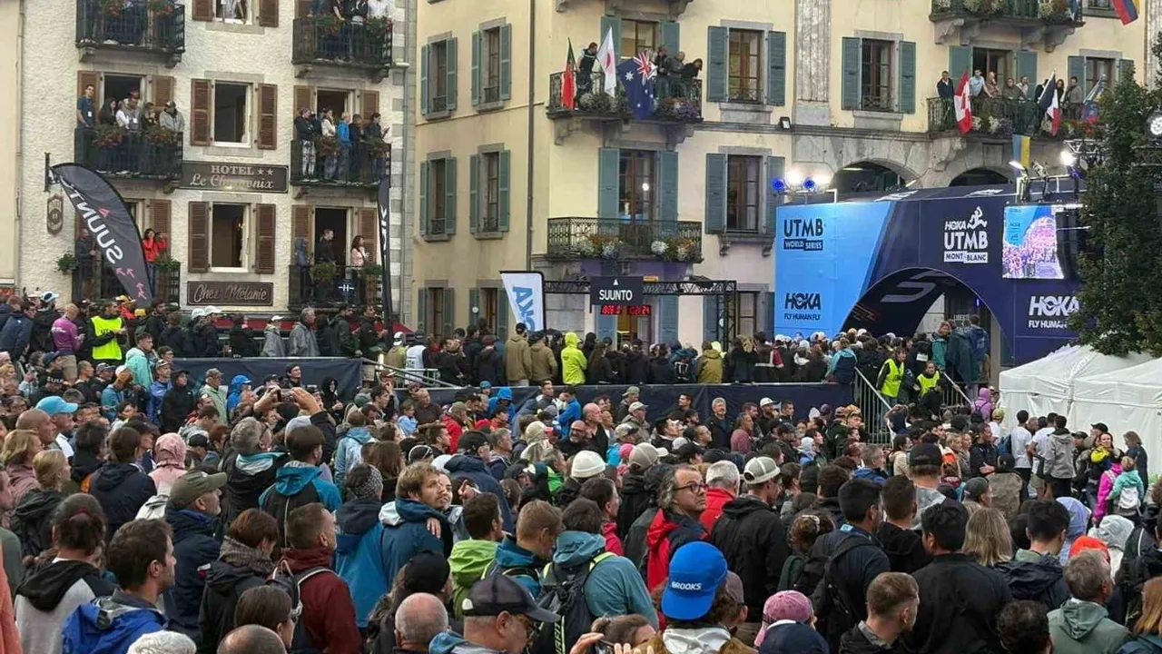 Chamonix'de UTMB finalinde rekorlar kırıldı