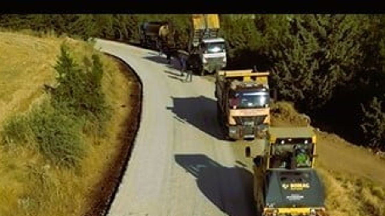Çivril'de İmrallı-Gömce yolunda güvenli ve konforlu ulaşım hedefi