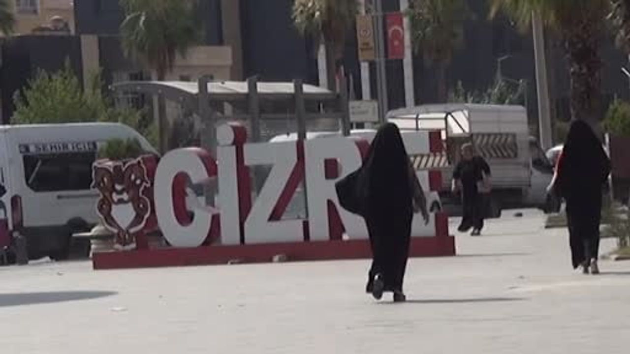 Cizre'de 49 derece: gündüz cadde ve sokaklar sessiz kaldı
