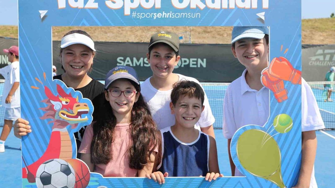 çocuklar sahalara taşındı: samsun yaz spor okulları 11 branşta devam ediyor