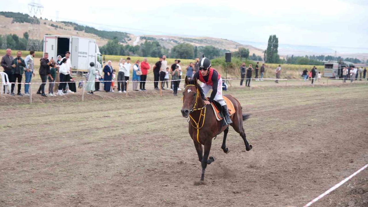 Çorum'da 30 Ağustos coşkusunu artıran at yarışları