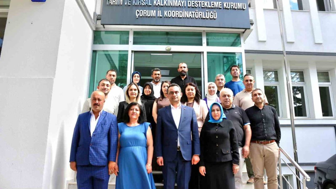 Çorum'da 8 kadının kooperatifine TKDK'den 75,6 milyon liralık hibe