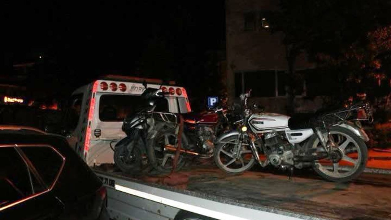 Çumra'da gürültüye tolerans yok: motosikletlere 905 bin lira ceza, çok sayıda araç trafikten menedildi