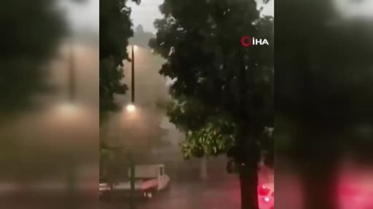 Dakikalar içinde yıkım: Cremona'yı dolu ve fırtına vurdu