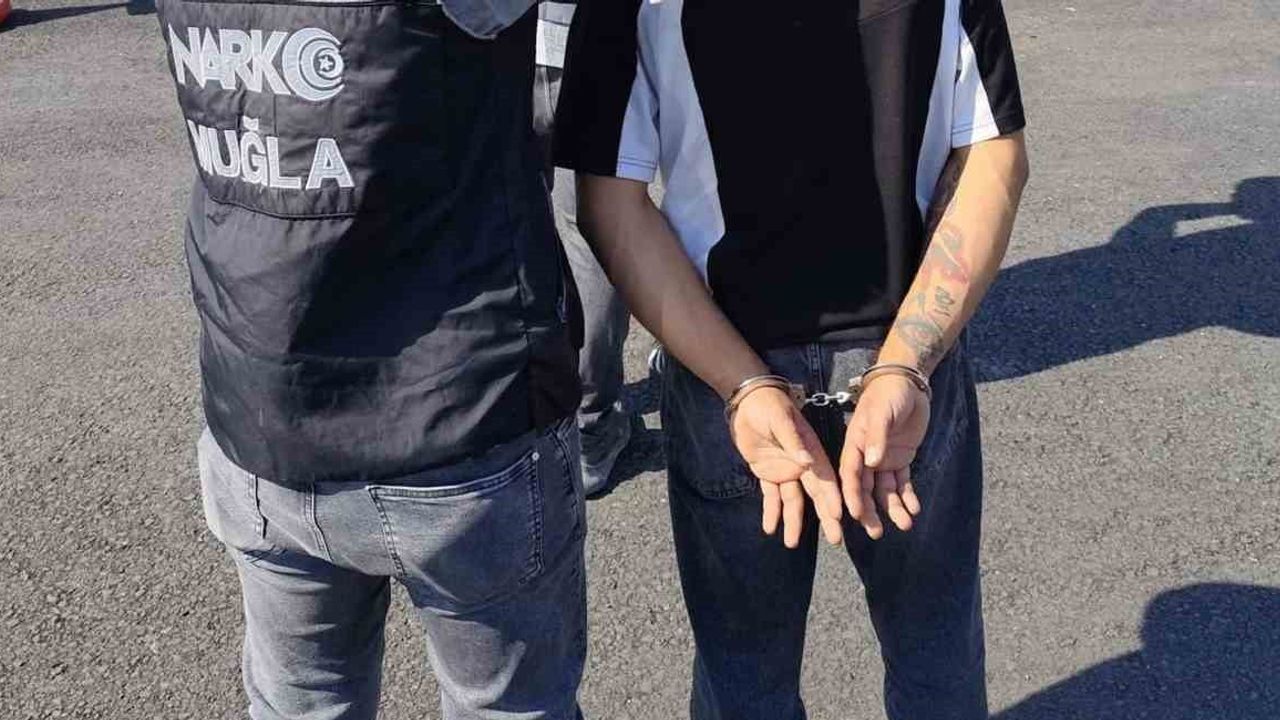 Dalaman'da otobüsle getirildiği belirtilen uyuşturucu operasyonunda bir kişi tutuklandı