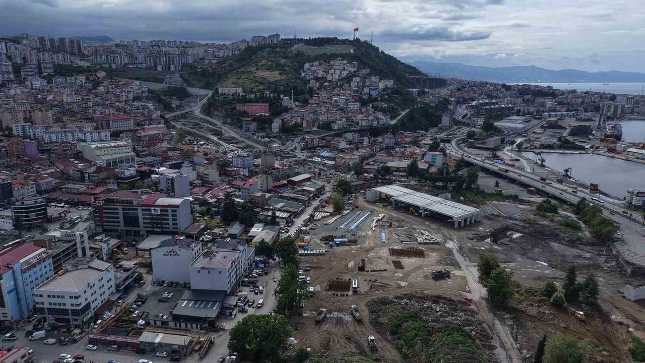 Değirmendere viyadüğü yükseliyor, projenin silueti belirginleşti