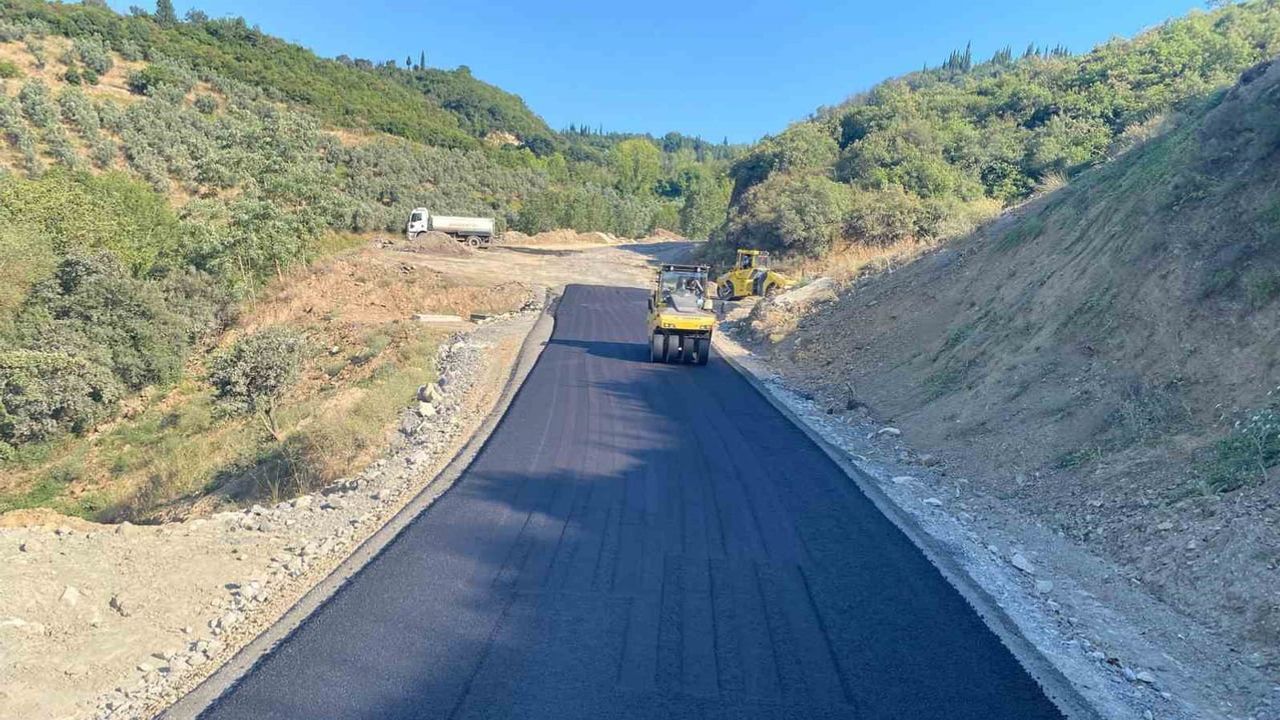 Dereköy’de altyapı sonrası yollar yenilendi, ulaşım konforu arttı