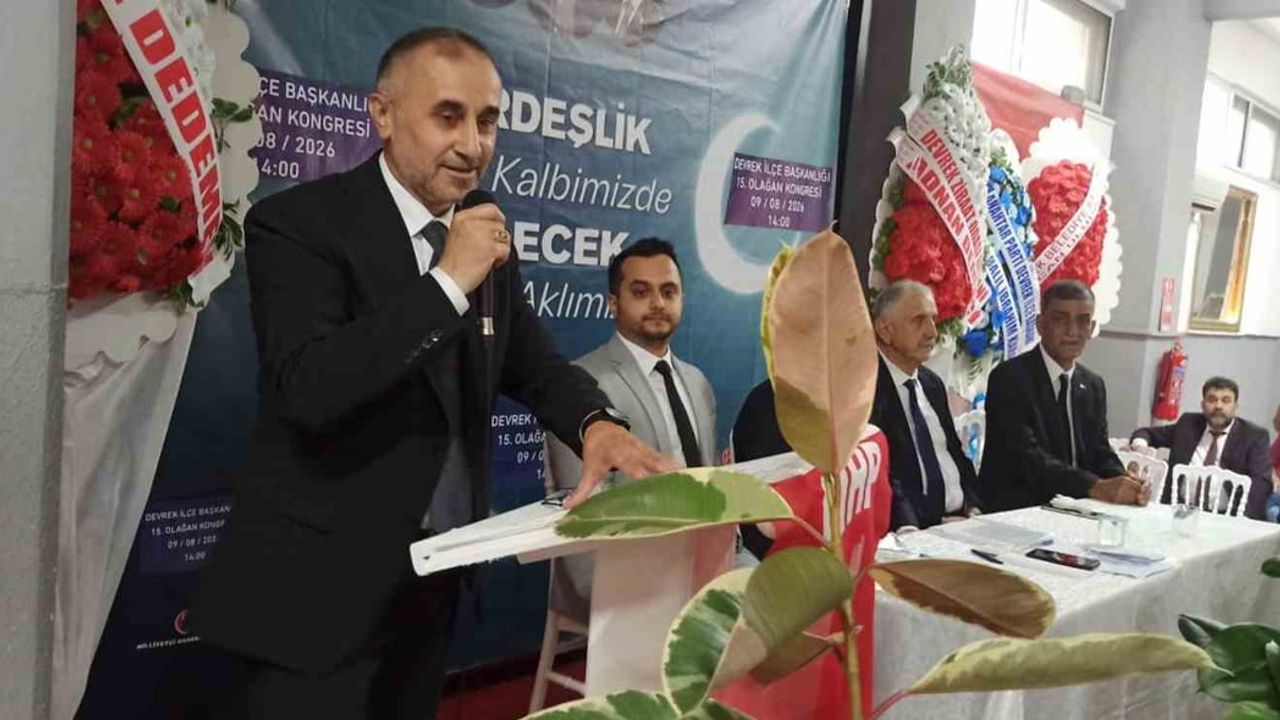 Devrek MHP'de birlik vurgusuyla yeni ilçe başkanı seçildi