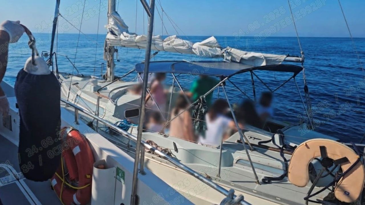 Didim açıklarında koordineli operasyonla yasa dışı çıkış engellendi