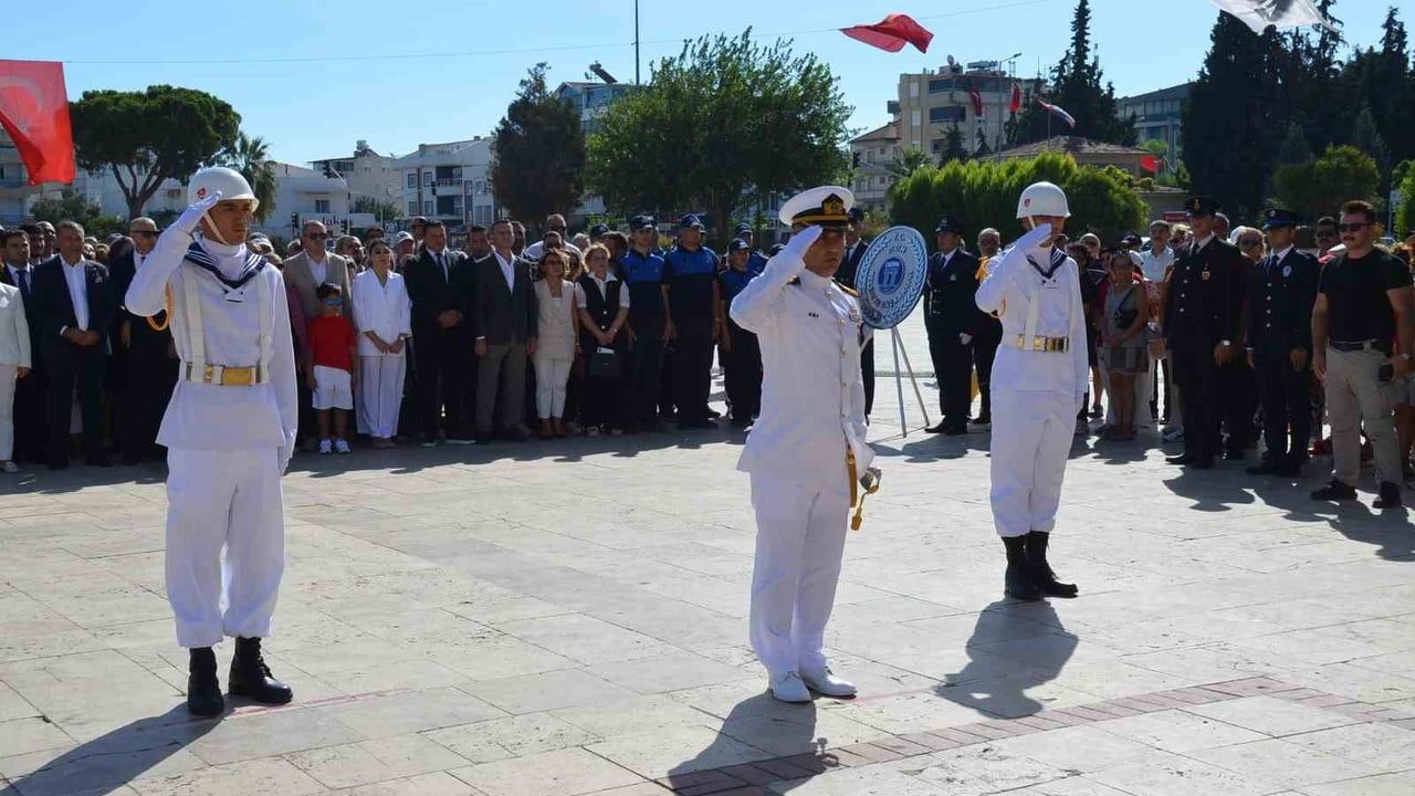 Didim'de 30 Ağustos zaferi 104. yılında törenle anıldı