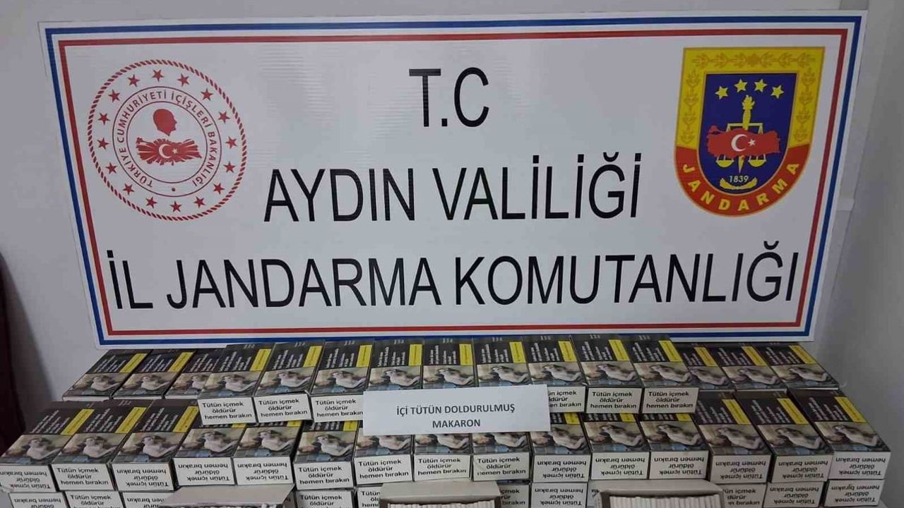 Didim'de Akbük'te jandarmanın baskınında 150 satışı yasak bıçak bulundu