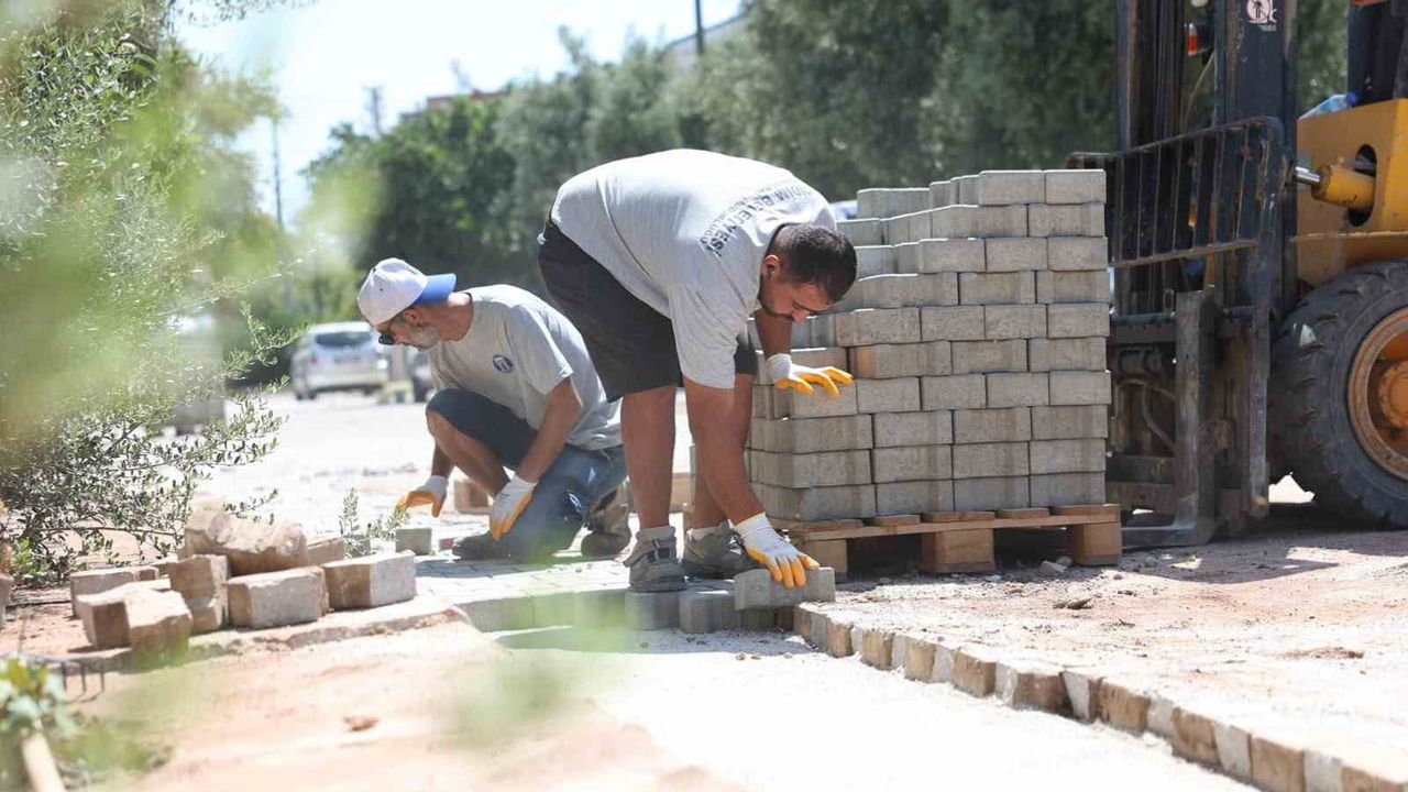 Didim'de mahalle mahalle yol bakım hamlesi
