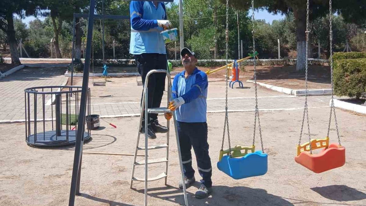 Didim’de sokakların nefesi: park ve ortak alanlarda kapsamlı bakım