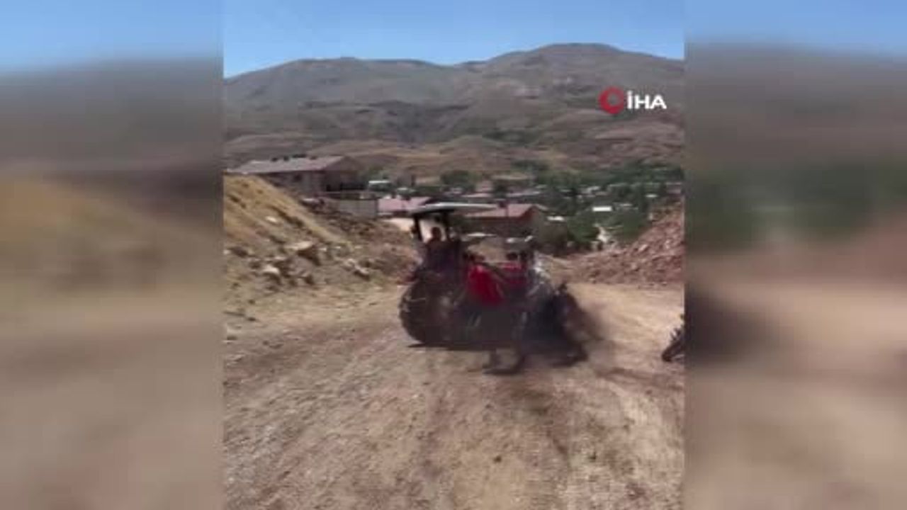 Doğanşehir'de hayvan otlatma kavgası traktörün üzerine sürülmesiyle büyüdü