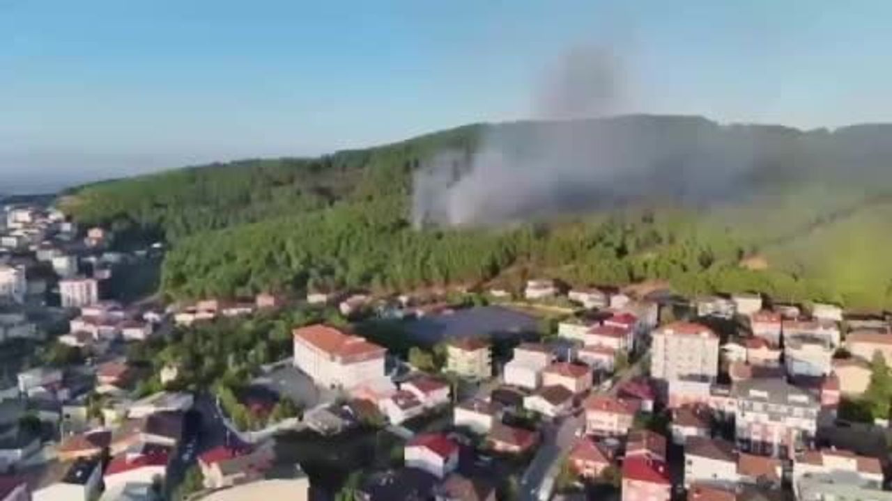 Dron destekli takip sultanbeyli’deki orman yangınında iki kişinin tutuklanmasını sağladı