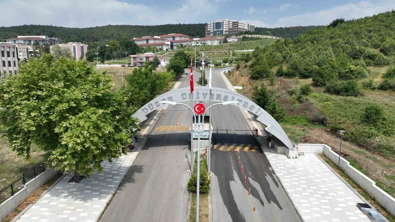 Düzce Üniversitesi'nde tüm programlar doldu, doluluk yüzde 100'e ulaştı