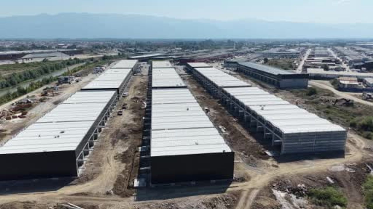Düzce'ye çağdaş iş merkezi: Beltaş Sanayi Sitesi yükseliyor