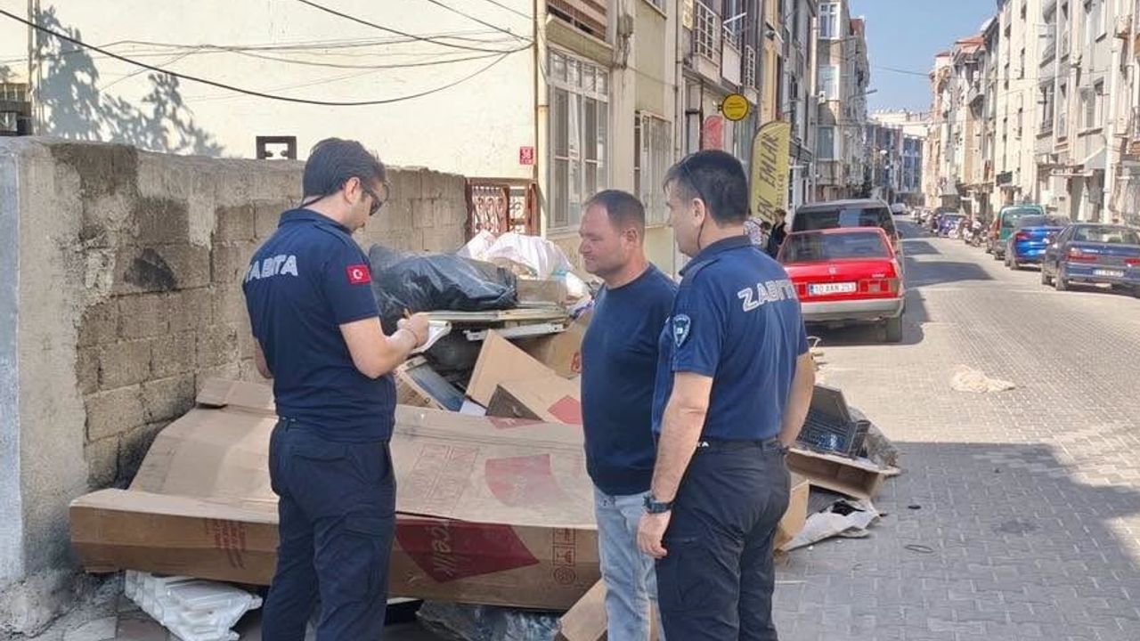 Edremit'te çevreyi kirleten izinsiz dökümlere sıkı takip