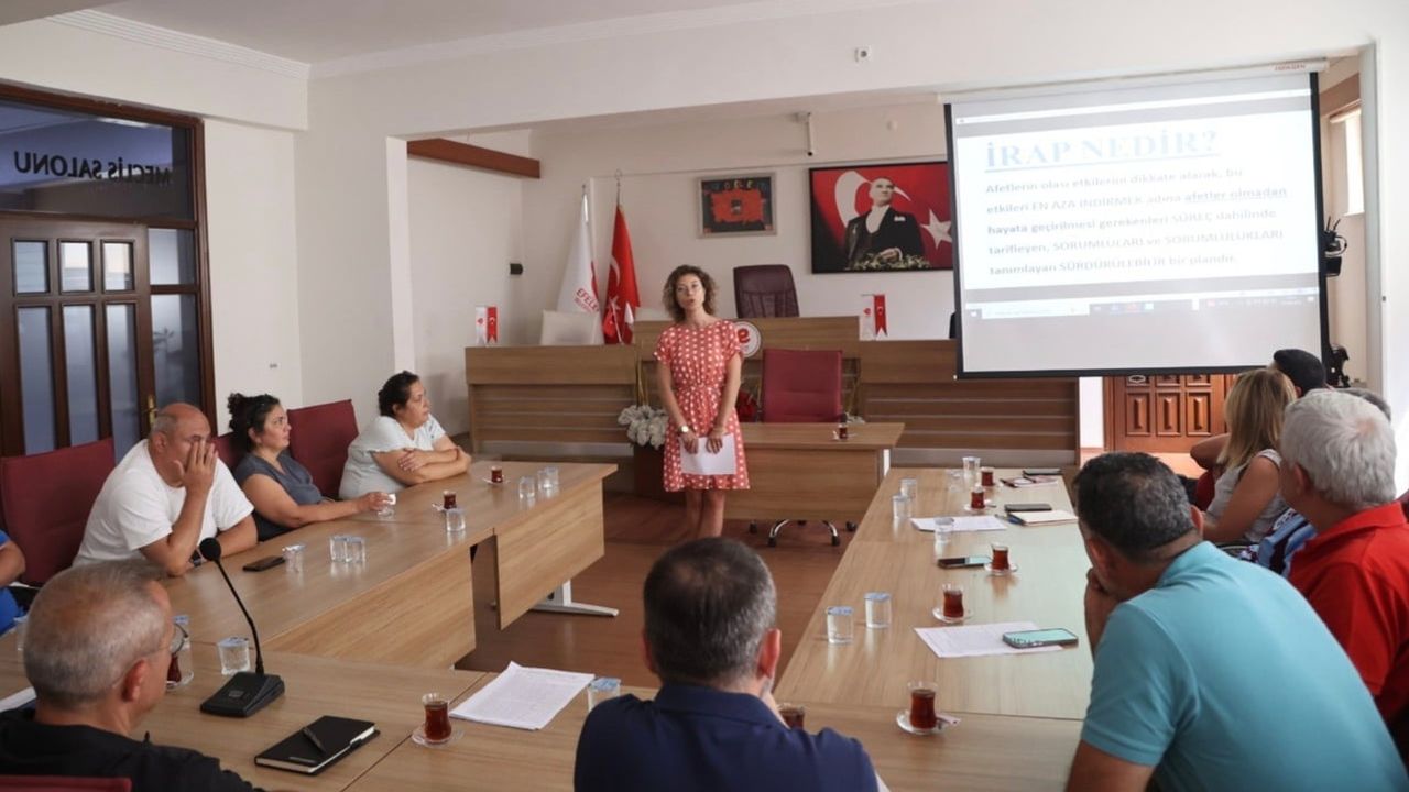 Efeler'de afet hazırlığı: beş yıllık risk azaltma planı şekillendiriliyor