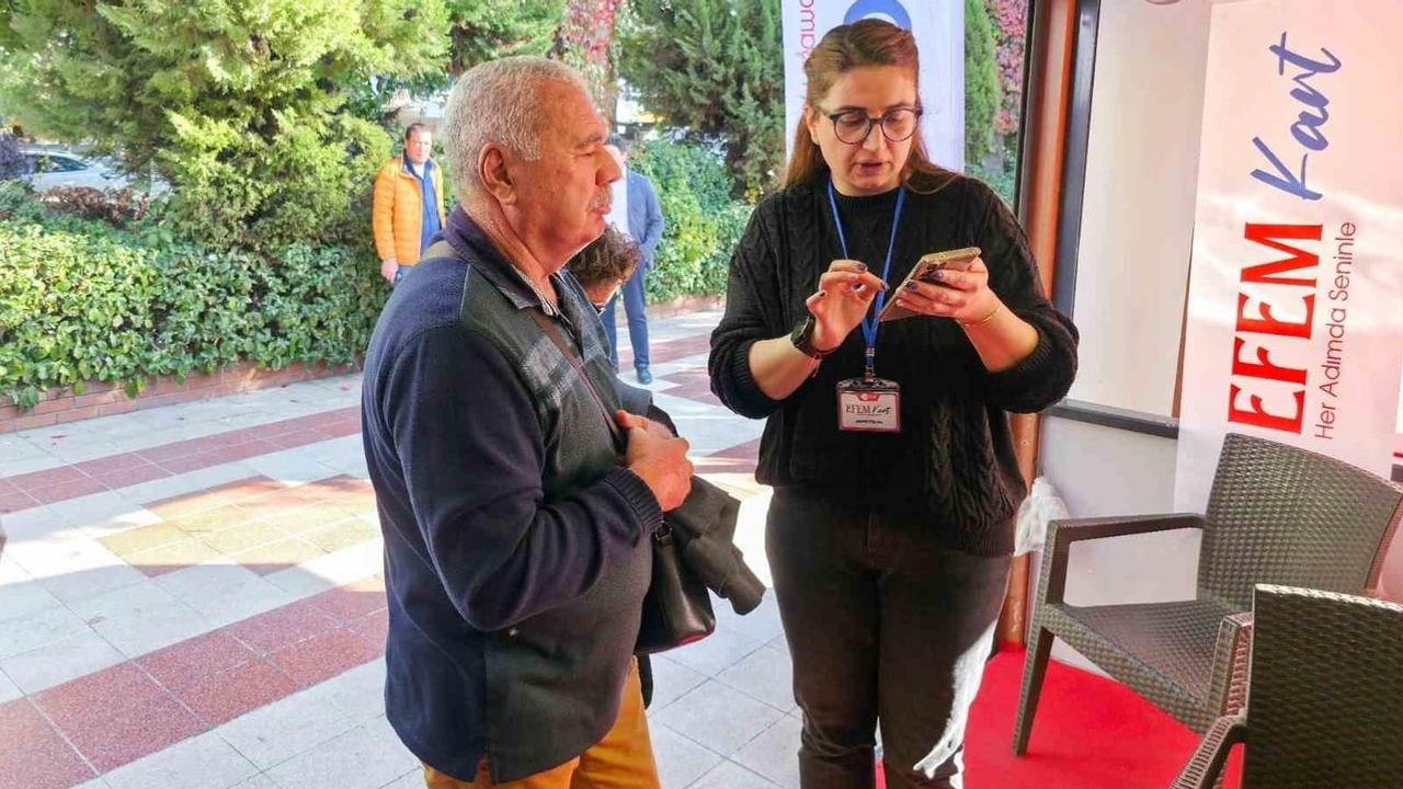 Efeler'de Efem Kart ile 10 milyon lira tasarruf sağlandı