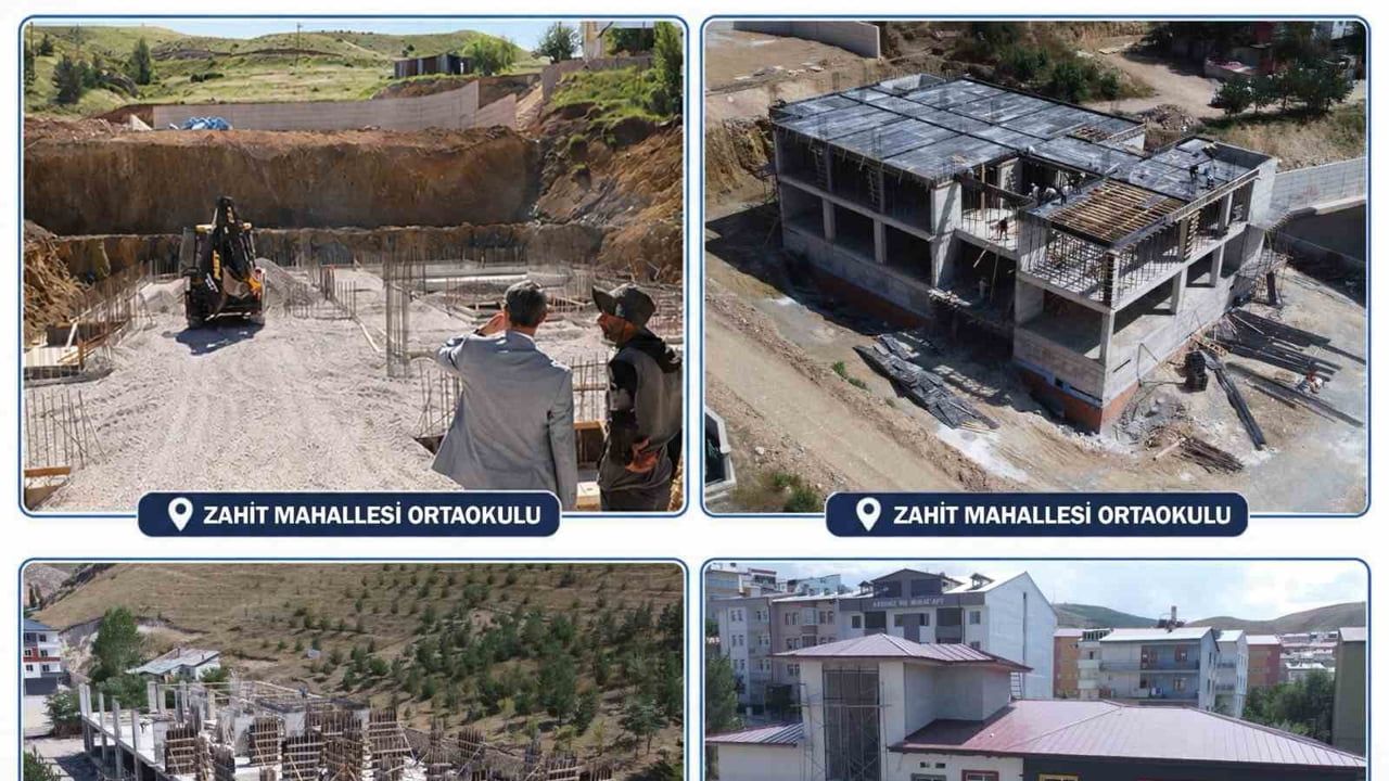 Eğitim altyapısına yatırımla hız: Bayburt'ta üç okulun yapımı sürüyor