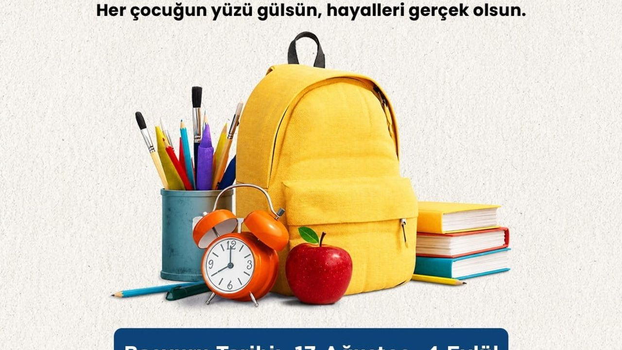 Eğitime destek seferberliği: Marmaris'ten öğrencilere kırtasiye ve beslenme desteği