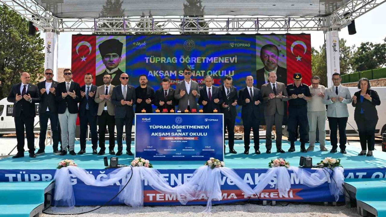 Eğitime yeni merkez: Uşak'ta öğretmenevi ve akşam sanat okulu için ilk adım