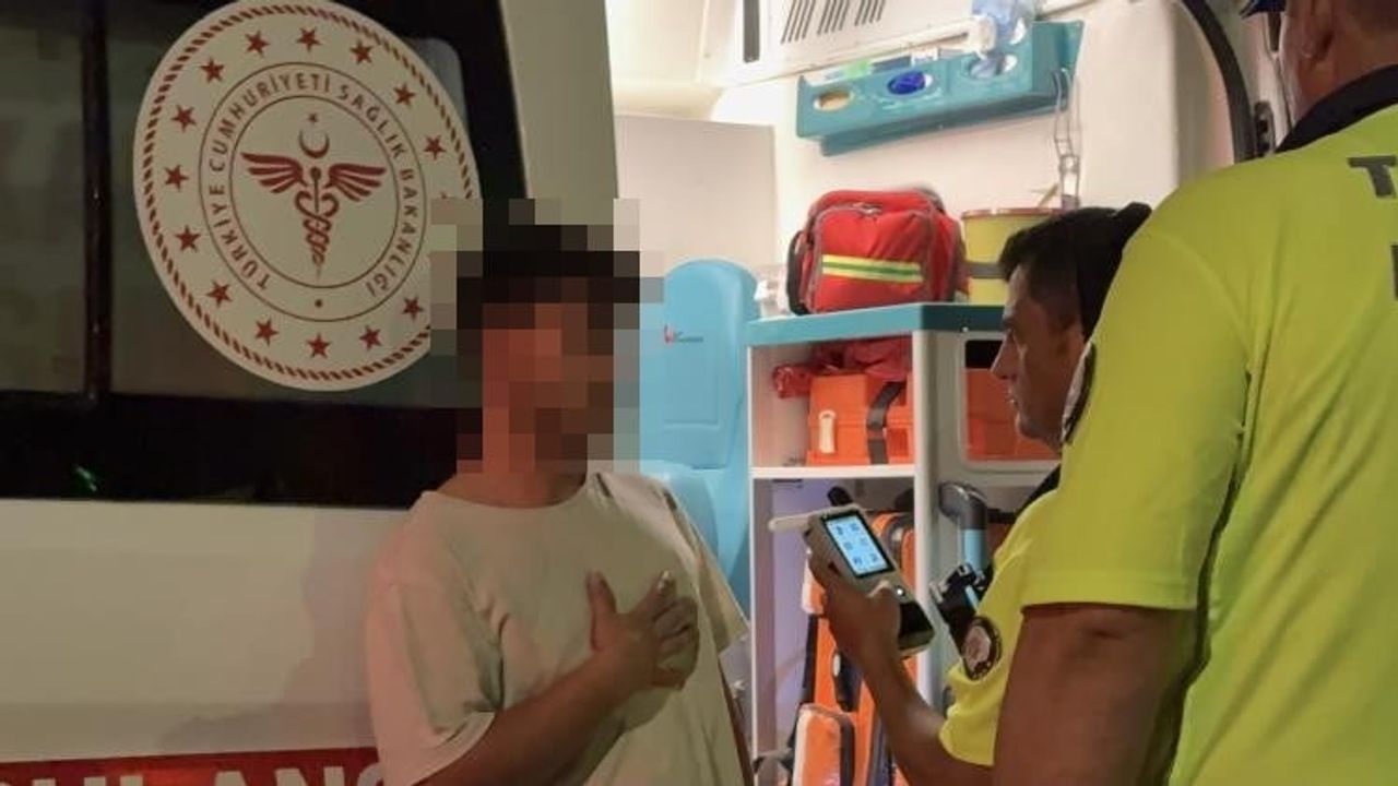 Ehliyeti alınan sürücü alkol testini reddetti, 350 bin lira ceza