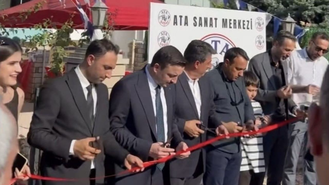 Elazığ kültürüne yeni soluk: Ata Sanat Merkezi açıldı
