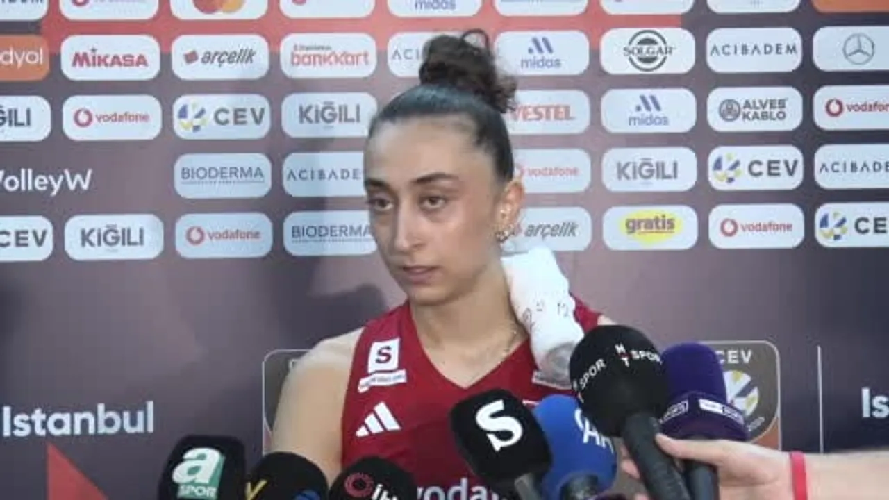 Elif Şahin: grup sonuna doğru özgüvenimiz artıyor