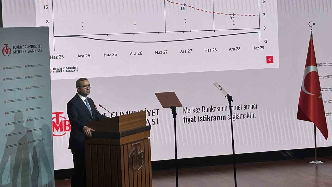 Enflasyonun düşüş hedefi: Merkez Bankası üç yıllık tahminleri açıkladı