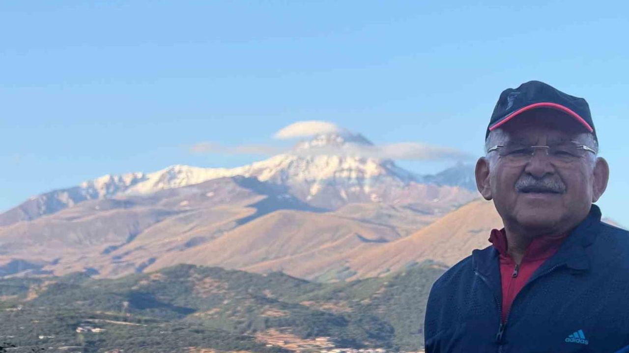 Erciyes'e ilk kar: başkandan sezon için bereket dileği