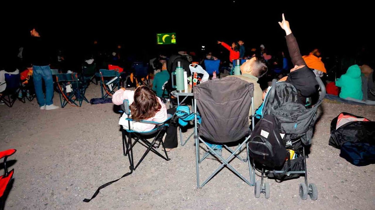 Erciyes'te binlerce kişi Perseid meteor yağmurunu zirveden izledi