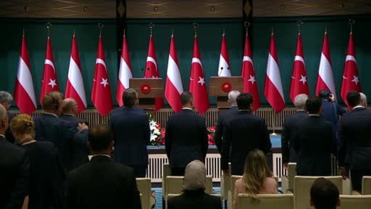 Erdoğan: Avusturya'nın Suriye'ye katkısı ve iki devletli çözüm vurgusu