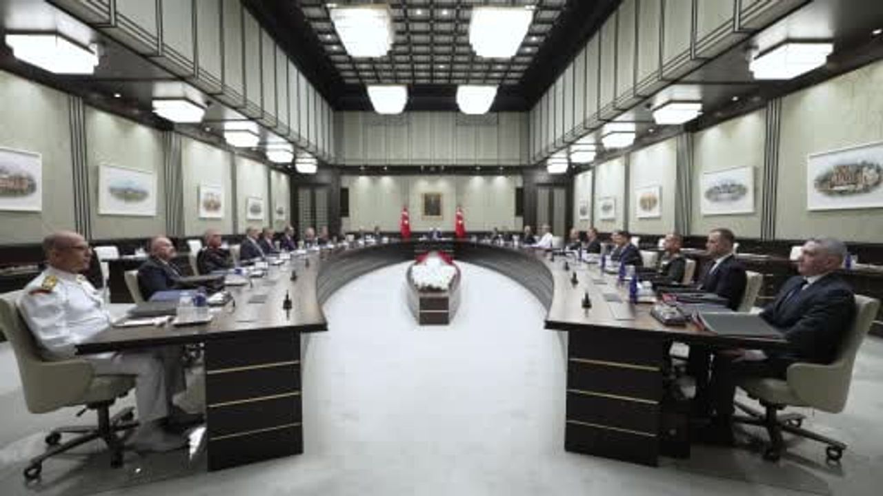 Erdoğan başkanlığında MGK toplantısı açıldı
