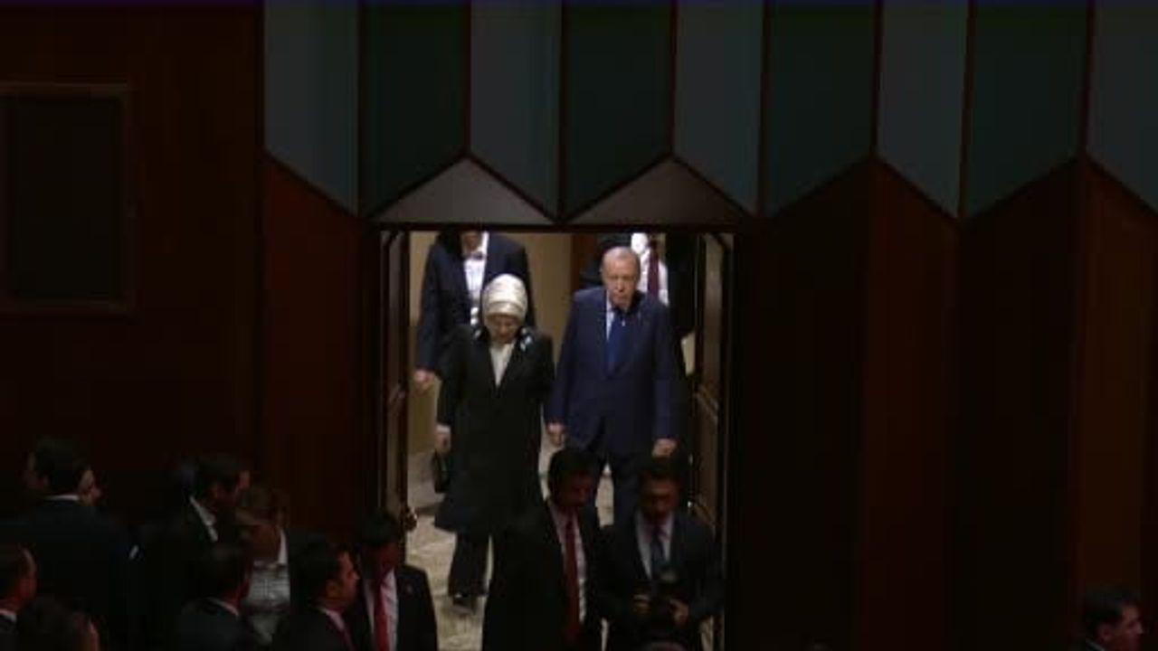 Erdoğan'dan 30 Ağustos programında Girne feribot kazası için başsağlığı mesajı