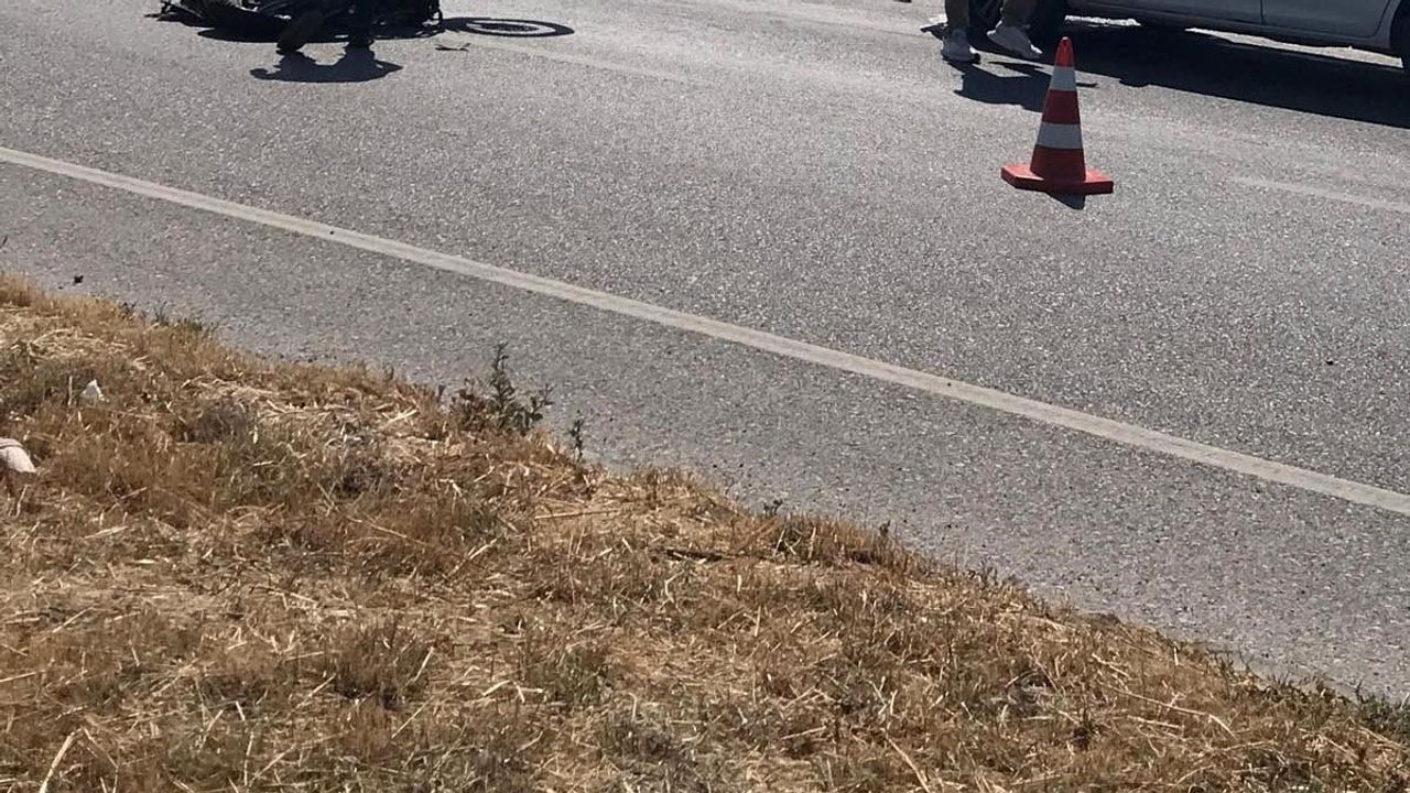 Ereğli karayolunda arkadan çarpma: motosiklet sürücüsü ağır yaralandı