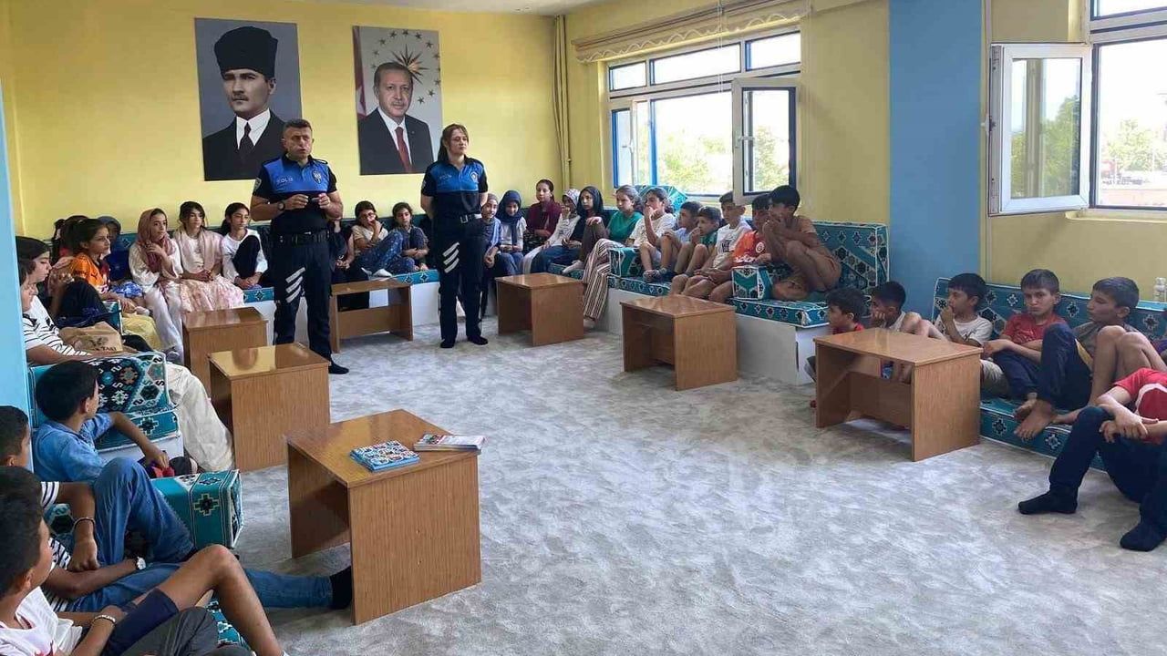 Erzincan'da öğrencilere kapsamlı güvenlik eğitimi