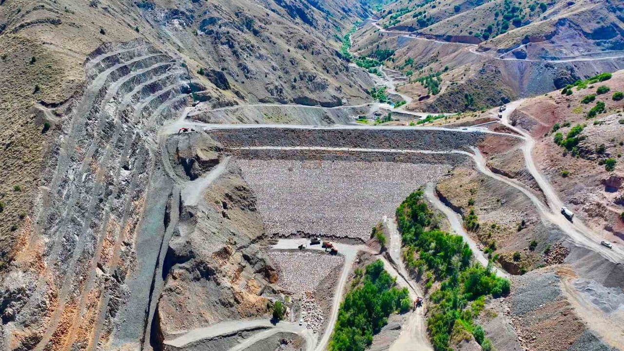 Erzincan'da su seferberliği: Ballı barajı şantiyesinde ilerleme ve tespit
