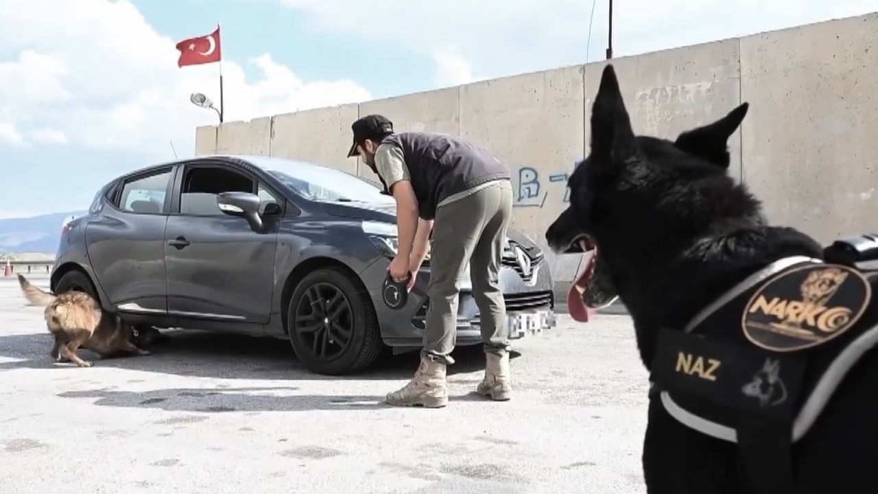 Erzincan'ın narkotik kahramanı Naz emekliliğe uğurlandı